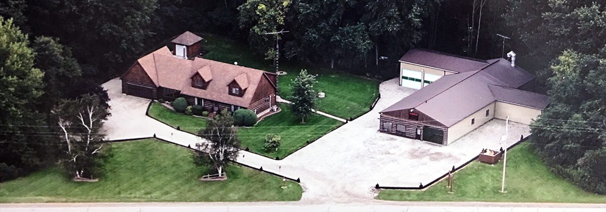 Aerial view of the Paint Shop One facility